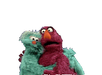 Anxiety Comfort Sticker by Sesame Street