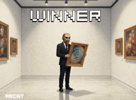 Art Gallery Win GIF by ABCNT
