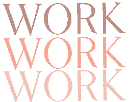 Work Work Pink Sticker by donatello