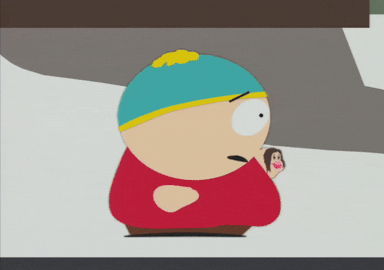 scared eric cartman GIF by South Park 