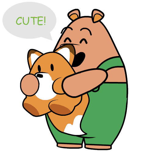 Cutie Adorable Baby Sticker