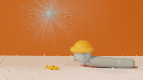 3D Sun GIF by daisymlink