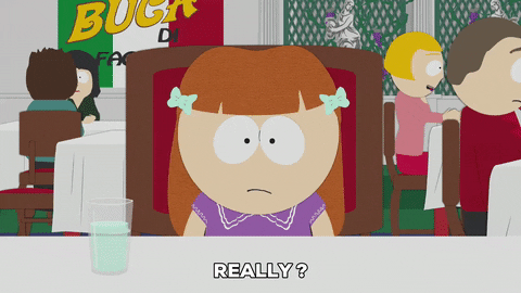 girl eating GIF by South Park 
