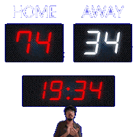 34 Away Sticker
