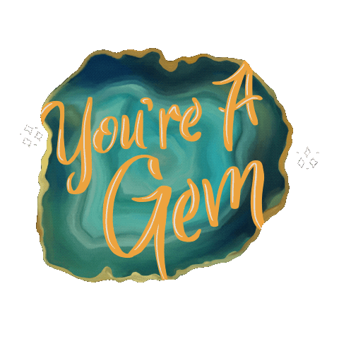 soulvitamins encouragement affirmation gemstone encouraging Sticker