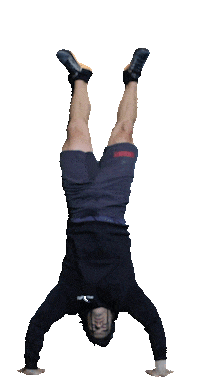 Handstand Push Up Sticker by Crossfit Duketown