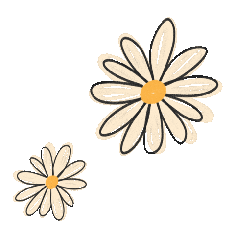 rovinya happy flowers sunshine floral Sticker