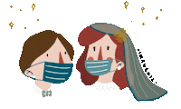 Wedding Bride Sticker by Imagenic