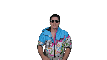 papalauda party carnaval papa apres ski Sticker