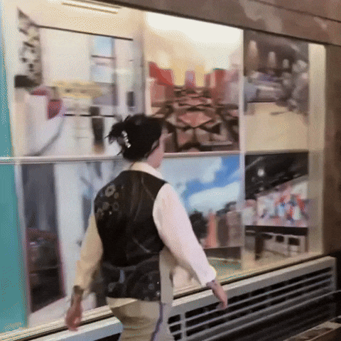 Scared Chase GIF by Empire State Building