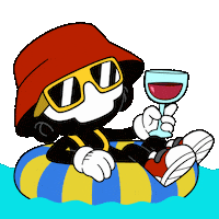 Summer Wine Sticker