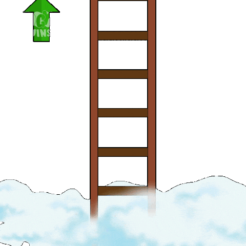 Going Down Crypto Sticker by Pudgy Penguins