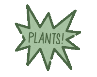 Home Grown Plants Sticker
