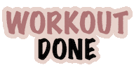 Fitness Workout Sticker by Eylem Abaci