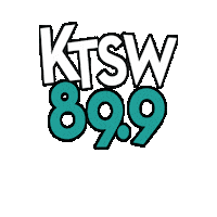 ktsw899_radio radio txst radio station texas state university Sticker