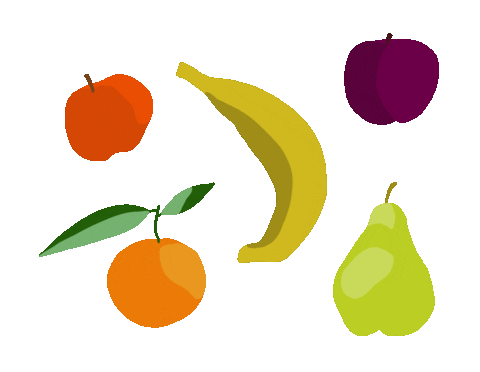 bronandco giphyupload orange apple fruit Sticker