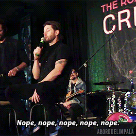 aborddelimpala giphyupload nope supernatural jensen ackles GIF