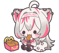 Chicken Nuggets Gift Sticker