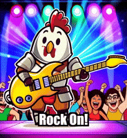 Rock On Concert GIF by Zorooster