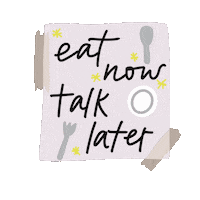 Hungry Food Sticker