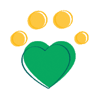 Vetcor veterinarian paw print vetmed vetcor Sticker
