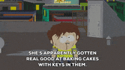 scared blood GIF by South Park 