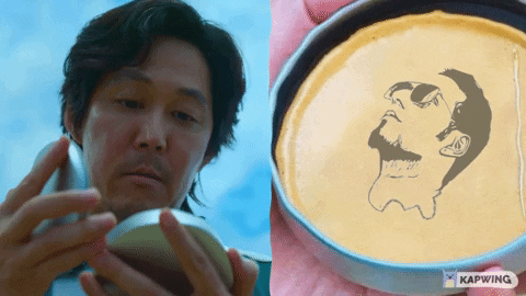 OMERJGRAPHICS giphygifmaker squid game honeycomb omerj GIF