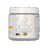 CuredNutrition focus rise supplement adaptogens Sticker