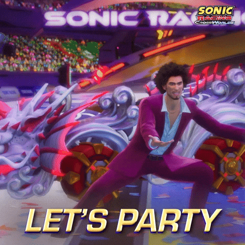 Sega Lets Party GIF by Sonic the Hedgehog