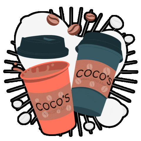 cocosurbancoffee giphyupload coffee urban cocos Sticker