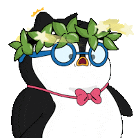 Confused Spin Sticker by Pudgy Penguins