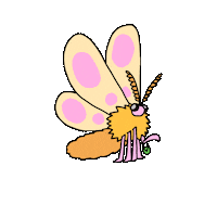 mpotemkin bag lady moth purse Sticker