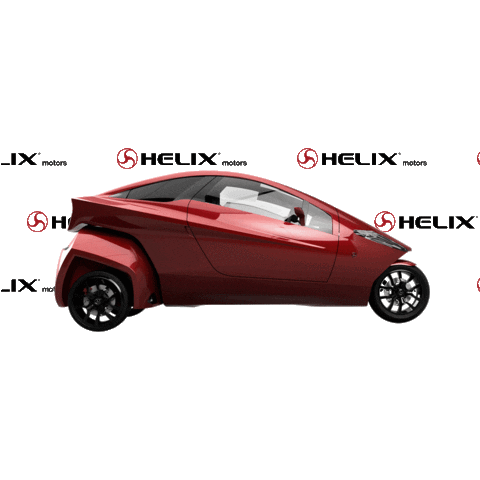 HelixMotors fun future fast drive Sticker