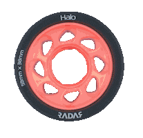 Roller Derby Skater Sticker by Radar Wheels