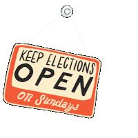 Vote Early Voting Rights Sticker by Creative Courage