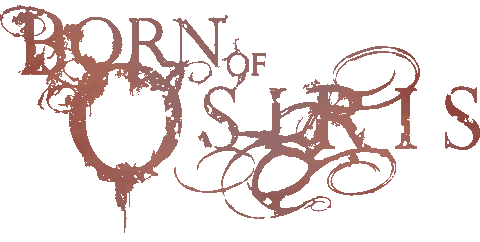 born of osiris logo Sticker by Sumerian Records