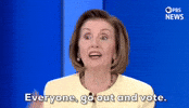 Election Day Vote GIF by PBS News