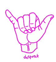 Wave Neon Sticker by D U S T U E C K