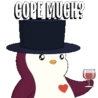 Mad Penguin Sticker by Pudgy Penguins