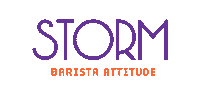Storm Espresso Sticker by Barista Attitude