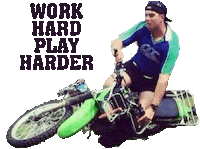 Work Hard New Zealand Sticker by NZ Farming