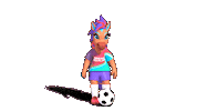 Naara Fire Horse Sticker by AFC Women's Asian Cup Australia 2026