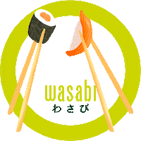 wasabihq sushi wasabi sushitime wasabiuk Sticker