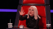 christina aguilera television GIF by The Voice