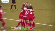 Celebrate Group Hug GIF by Cliftonville Football Club