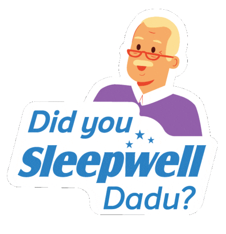 OfficialSleepwell giphyupload good morning sleep chill Sticker