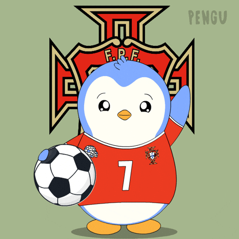 Football Sport GIF by Pudgy Penguins