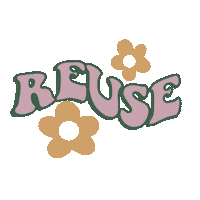 Flower Reduce Sticker by chiara