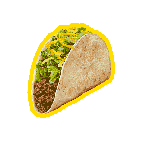 Burrito Nachos Sticker by Taco Bell Romania