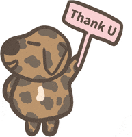 Dog Thank You GIF
